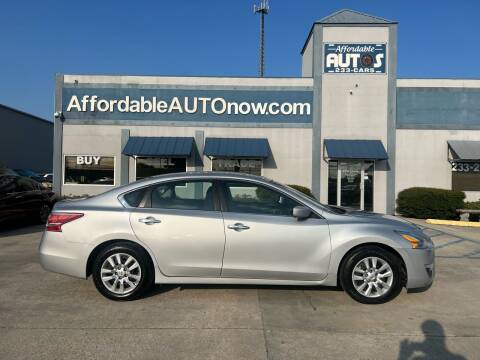 2013 Nissan Altima for sale at Affordable Autos in Houma LA