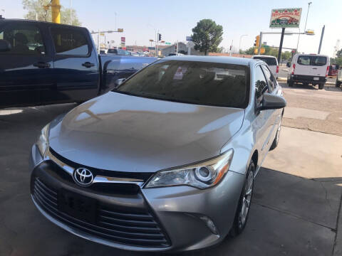 2016 Toyota Camry for sale at Fiesta Motors Inc in Las Cruces NM