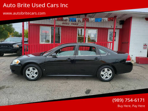 2009 Chevrolet Impala for sale at Auto Brite Used Cars Inc in Saginaw MI