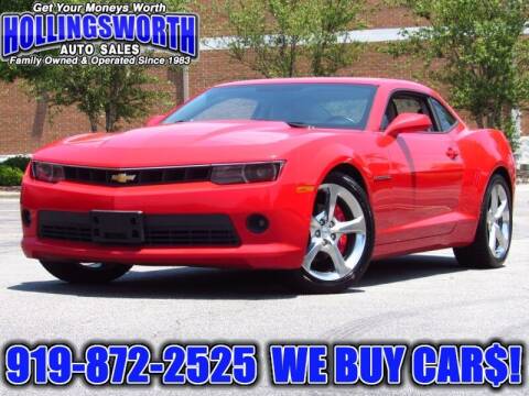 2014 Chevrolet Camaro for sale at Hollingsworth Auto Sales in Raleigh NC