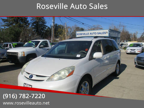 2006 Toyota Sienna for sale at Roseville Auto Sales in Roseville CA