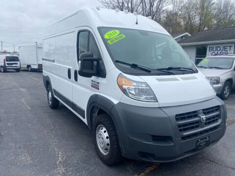 2018 RAM ProMaster for sale at Budjet Cars in Michigan City IN