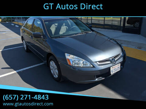 2004 Honda Accord for sale at GT Autos Direct in Garden Grove CA