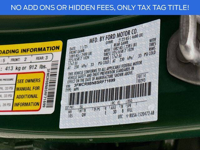 2025 Ford Bronco Sport Big Bend