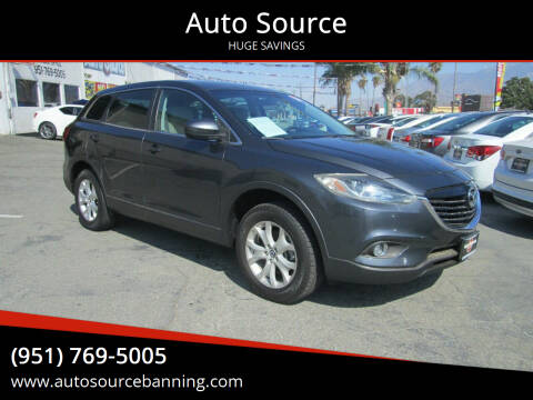 2013 Mazda CX-9 for sale at Auto Source in Banning CA