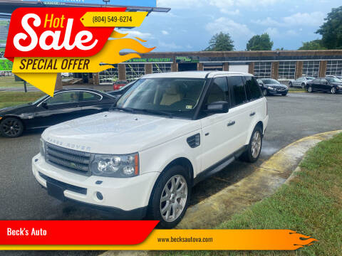 2008 Land Rover Range Rover for sale at Beck's Auto in Chesterfield VA