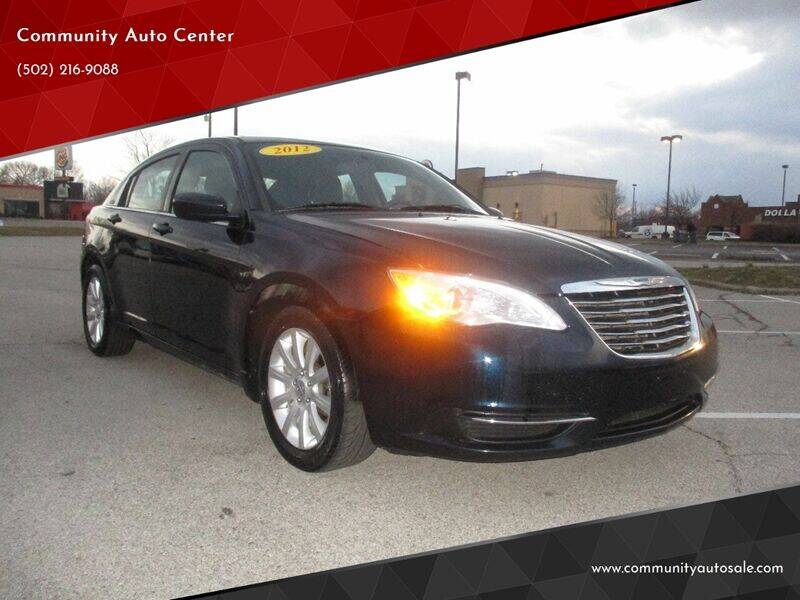 2012 Chrysler 200 for sale at Community Auto Center in Jeffersonville IN