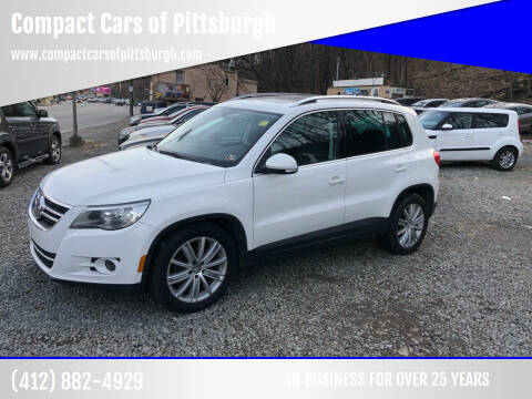 2011 Volkswagen Tiguan for sale at Compact Cars of Pittsburgh in Pittsburgh PA