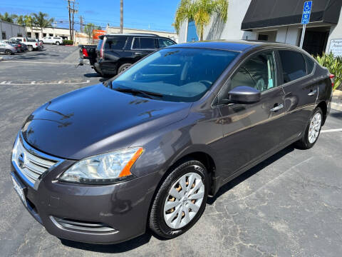 2015 Nissan Sentra for sale at MANGIONE MOTORS ORANGE COUNTY in Costa Mesa CA