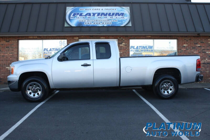 2012 GMC Sierra 1500 for sale at Platinum Auto World in Fredericksburg VA