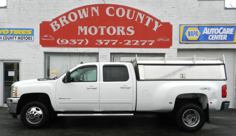 2011 Chevrolet Silverado 3500HD for sale at Brown County Motors in Russellville OH