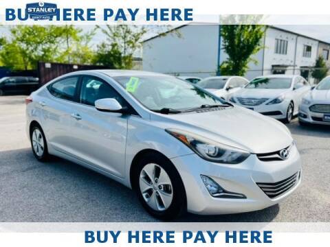 2015 Hyundai Elantra for sale at Stanley Direct Auto in Mesquite TX