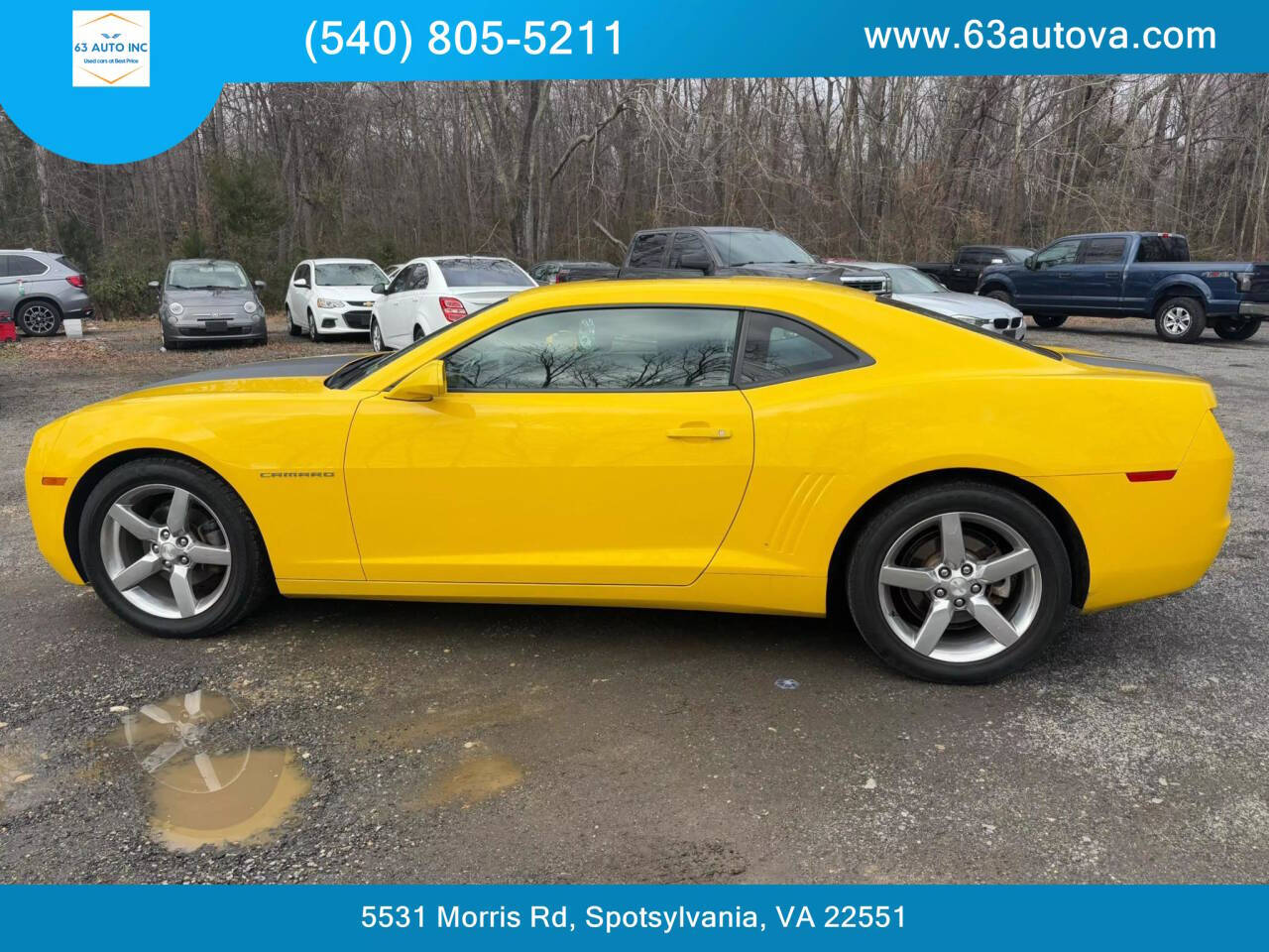 2011 Chevrolet Camaro for sale at 63 Auto Inc in Spotsylvania, VA