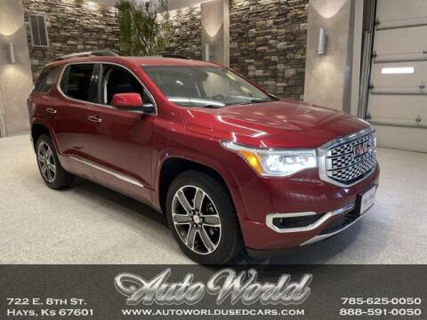 2019 GMC Acadia for sale at Auto World Used Cars in Hays KS