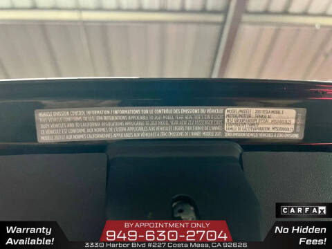 2021 Tesla Model 3 Long Range