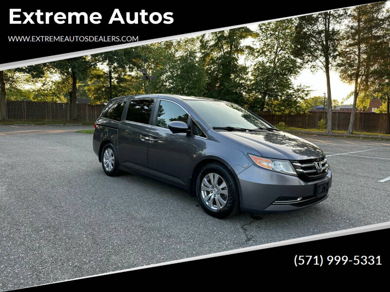 2015 Honda Odyssey for sale at Extreme Autos in Front Royal VA