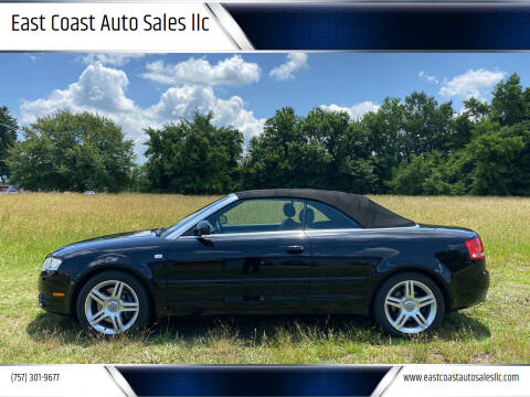 2007 Audi A4 for sale at East Coast Auto Sales llc in Virginia Beach VA