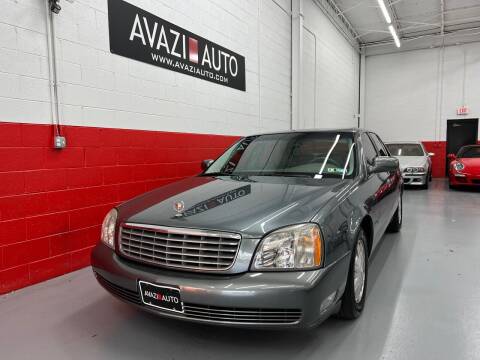 2004 Cadillac DeVille for sale at AVAZI AUTO GROUP LLC in Gaithersburg MD