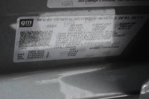 2025 GMC Sierra 1500