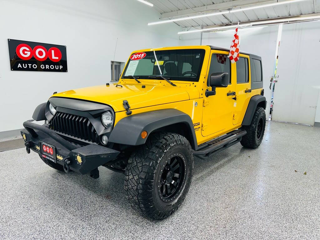 2015 Jeep Wrangler Unlimited for sale at GOL Auto Group in Round Rock, TX