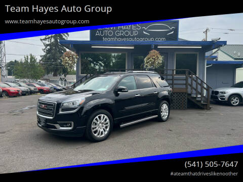 2016 GMC Acadia for sale at Team Hayes Auto Group in Eugene OR
