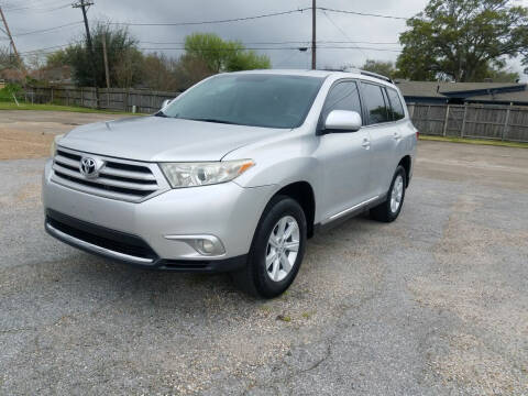 2013 Toyota Highlander for sale at MOTORSPORTS IMPORTS in Houston TX
