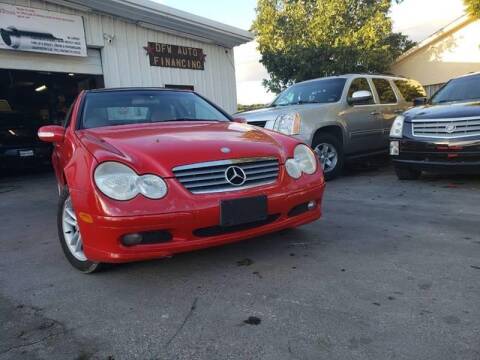 2002 Mercedes-Benz C-Class for sale at Bad Credit Call Fadi in Dallas TX