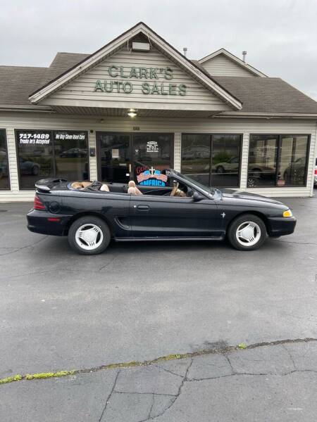 1995 Ford Mustang for sale at Clarks Auto Sales in Middletown OH