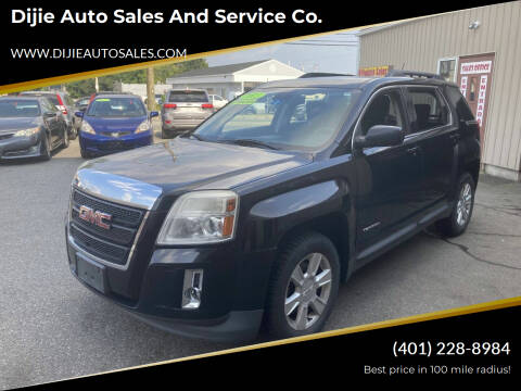 2013 GMC Terrain for sale at Dijie Auto Sales and Service Co. in Johnston RI