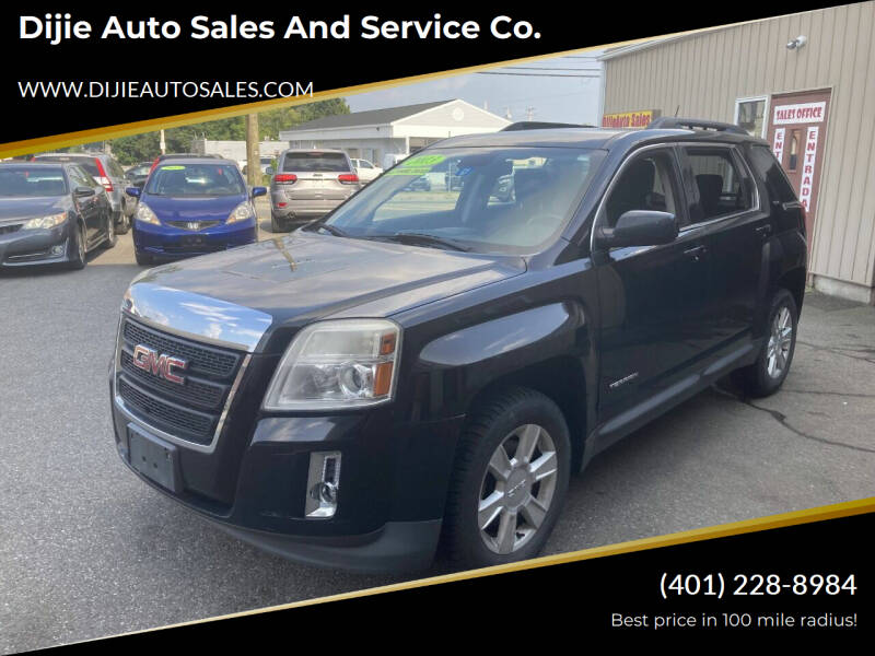 2013 GMC Terrain for sale at Dijie Auto Sales and Service Co. in Johnston RI