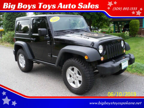 2011 Jeep Wrangler for sale at Big Boys Toys Auto Sales in Spokane Valley WA