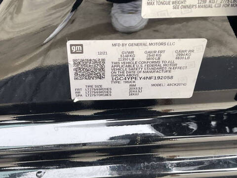 2022 Chevrolet Silverado 2500HD