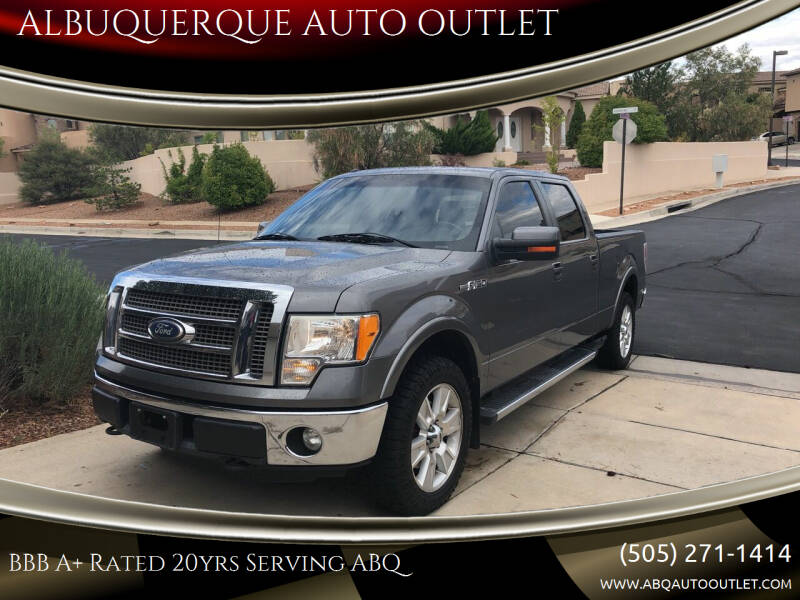 2011 Ford F-150 for sale at ALBUQUERQUE AUTO OUTLET in Albuquerque NM