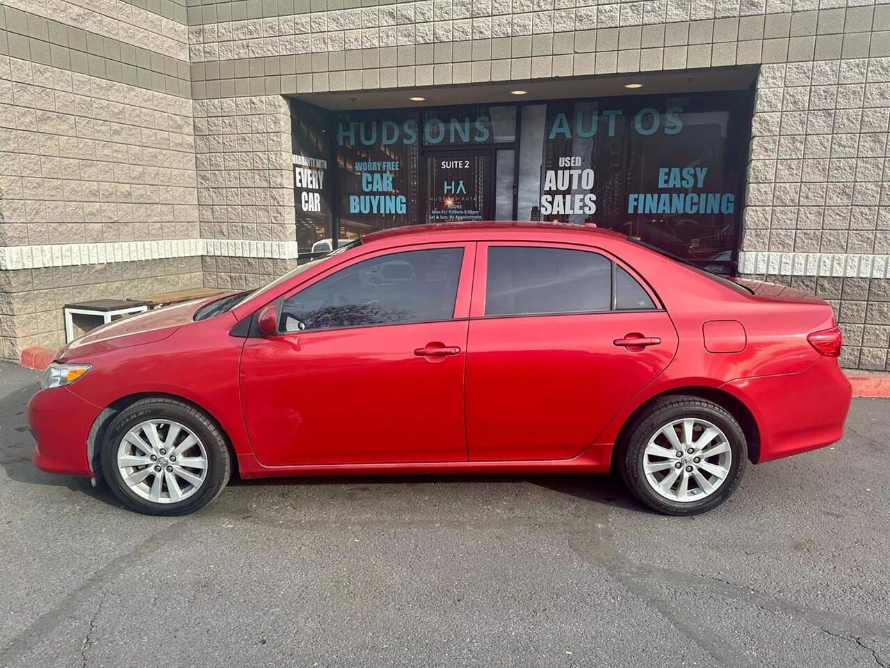 2010 Toyota Corolla for sale at HUDSONS AUTOS in Gilbert, AZ