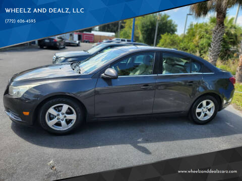 2014 Chevrolet Cruze for sale at WHEELZ AND DEALZ, LLC in Fort Pierce FL