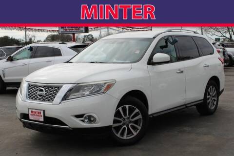 2016 Nissan Pathfinder for sale at Minter Auto Sales in South Houston TX