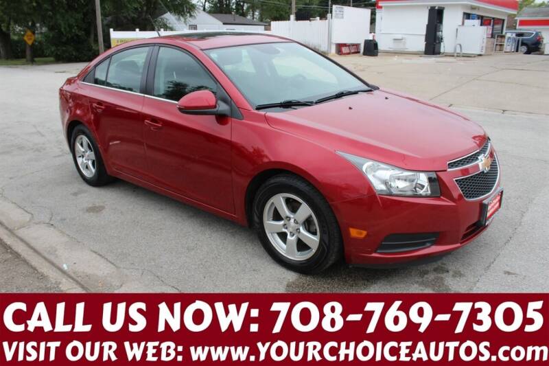 2013 Chevrolet Cruze for sale at Your Choice Autos in Posen IL