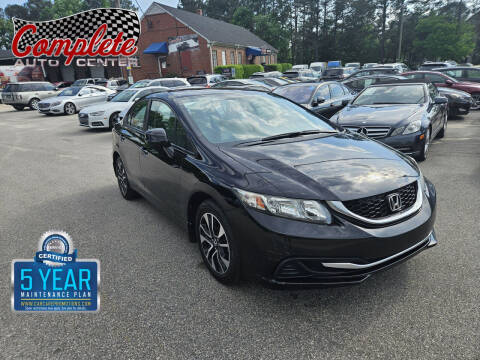2013 Honda Civic for sale at Complete Auto Center , Inc in Raleigh NC