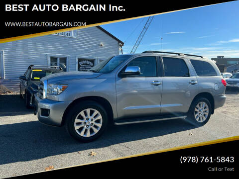 2008 Toyota Sequoia for sale at BEST AUTO BARGAIN inc. in Lowell MA