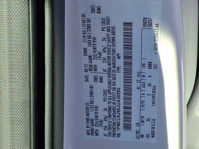 2018 Ford Escape Titanium