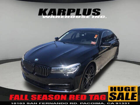 2017 BMW 7 Series for sale at Karplus Warehouse in Pacoima CA