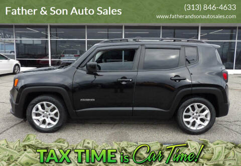 2015 Jeep Renegade for sale at Father & Son Auto Sales in Dearborn MI