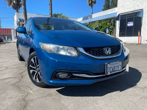 2013 Honda Civic for sale at Galaxy of Cars in North Hills CA