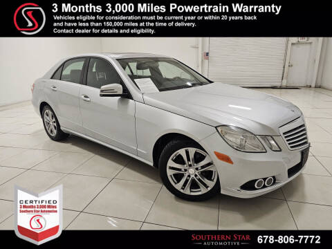 2010 Mercedes-Benz E-Class for sale at Southern Star Automotive, Inc. in Duluth GA