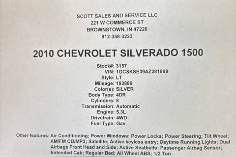 2010 Chevrolet Silverado 1500