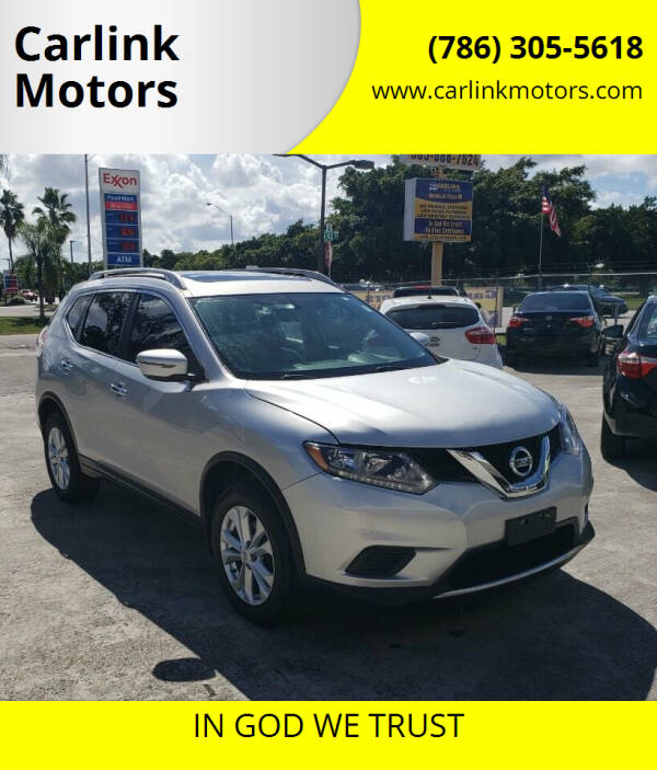 2016 Nissan Rogue for sale at Carlink Motors in Miami FL