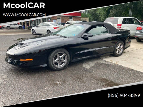 1997 Pontiac Firebird for sale at McoolCAR in Upper Darby PA