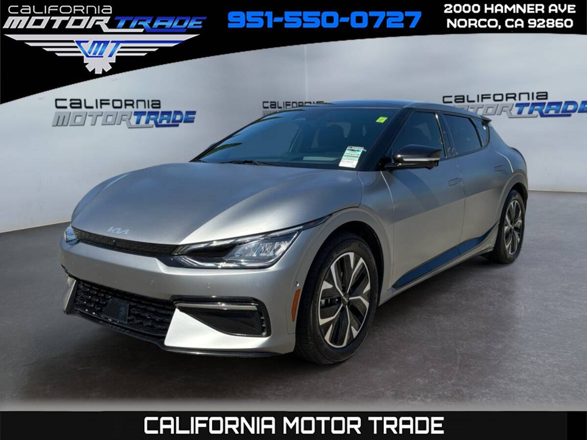 Gray 2024 Kia EV6 GT-Line GT-Line 4dr Crossover 1
