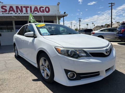 2012 Toyota Camry for sale at DESANTIAGO AUTO SALES in Yuma AZ