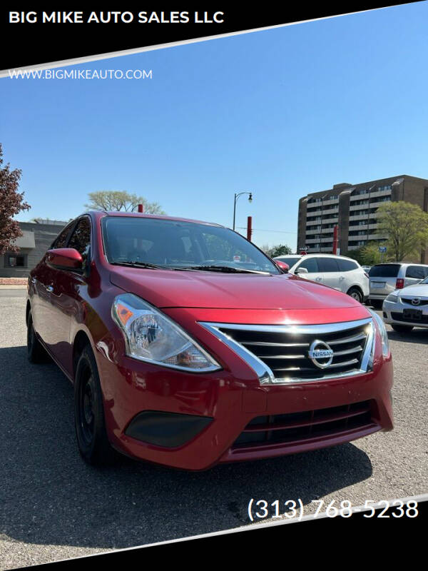 2017 Nissan Versa for sale at BIG MIKE AUTO SALES LLC in Lincoln Park MI